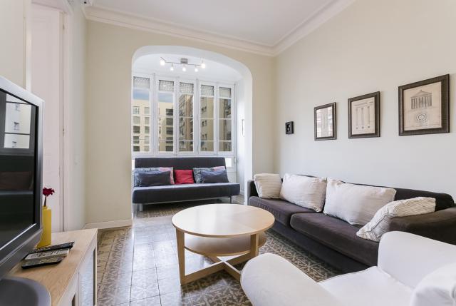 Appartement te huur in Barcelona Sicilia - Gran Vía Corts Catalanes