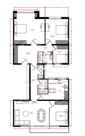 Piso de 4 dormitorios en L'Eixample