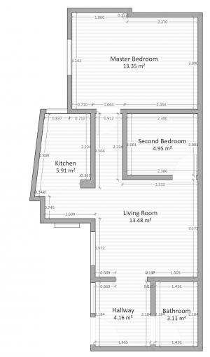 Appartement te huur in Barcelona Passatge Magarola - Portaferrissa