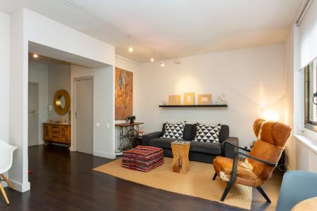 Apartamento en alquiler temporal con dos habitaciones dobles en Poble Sec