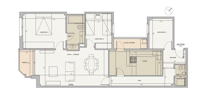 Appartement te koop in Barcelona Passeig Sant Joan - Diagonal - Valencia
