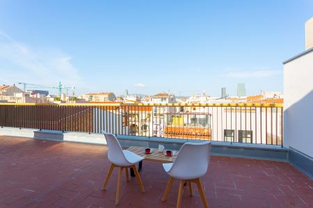 Piso con terraza en Sant Martí
