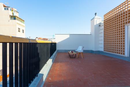 Piso con terraza en Sant Martí