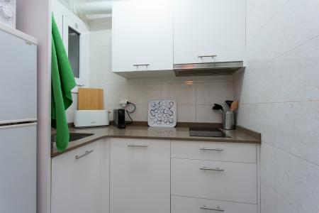 Estudio con cama doble y un precioso balcón en Sarrià