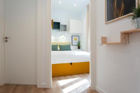 Piso con terraza y 2 dormitorios en Sants