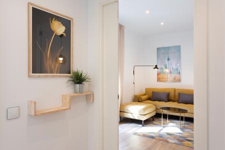 Piso con terraza y 2 dormitorios en Sants