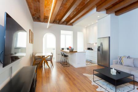 Lujoso piso con terraza en Eixample