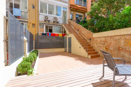 Lujoso piso con terraza en Eixample