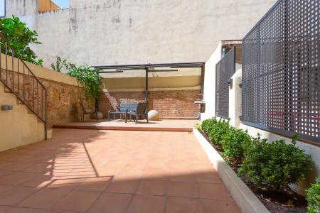 Lujoso piso con terraza en Eixample