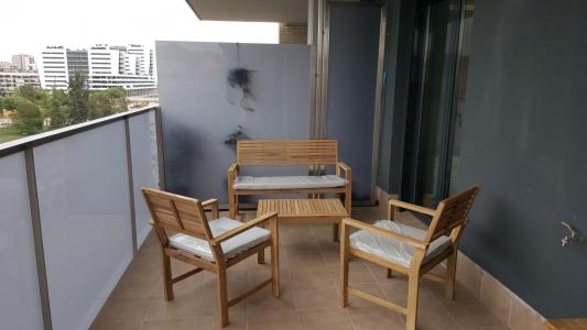 Piso de 2 habitaciones con terraza y piscina
