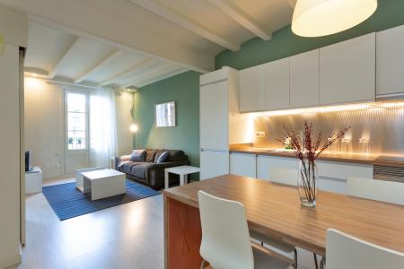 Piso con vistas a La Rambla de alquiler temporal