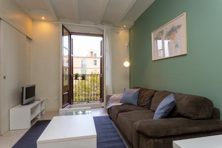 Piso con vistas a La Rambla de alquiler temporal