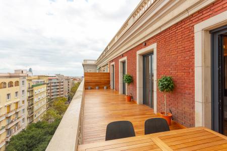 Piso de 2 habitaciones y gran terraza en Sagrada Familia