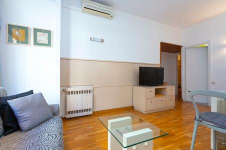 Apartamento en alquiler temporal con dos habitaciones y despacho en Sarrià-Sant Gervasi