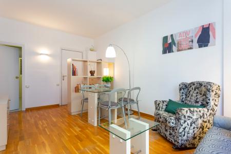 Apartamento en alquiler temporal con dos habitaciones y despacho en Sarrià-Sant Gervasi