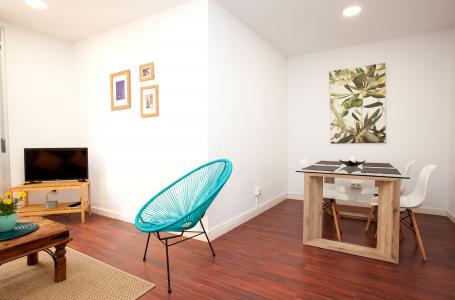 Amplio apartamento de alquiler temporal con dos habitaciones 