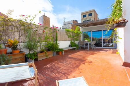 Wohnung zur Miete in Barcelona Santa Agata - Gràcia