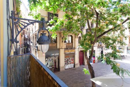Alquiler coqueto apartamento en la plaza Sant Josep Oriol cerca de la Boquería