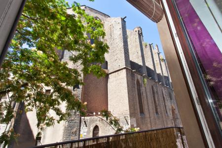 Alquiler coqueto apartamento en la plaza Sant Josep Oriol cerca de la Boquería