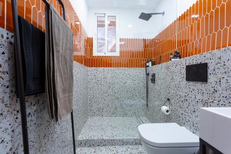 Apartamento en alquiler temporal con habitación doble y balcón en Poble-sec