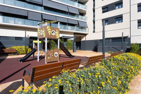 Luminoso piso de alquiler en Badalona