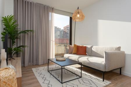 Apartamento en alquiler temporal de 60 m2 en Poblenou