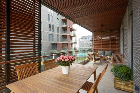 Piso de 100 m2 con 2 habitaciones dobles