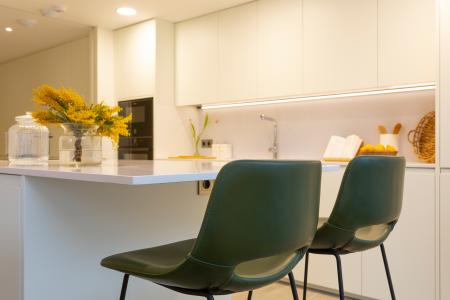 Piso de 100 m2 con 2 habitaciones dobles
