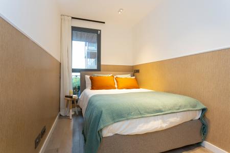 Piso de 100 m2 con 2 habitaciones dobles