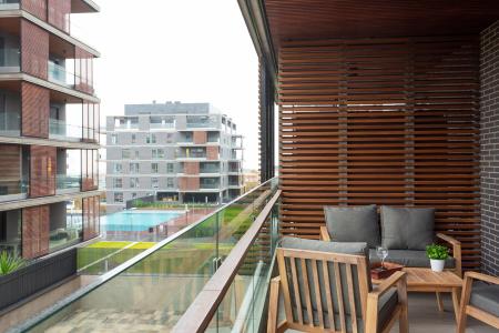 Piso de 100 m2 con 2 habitaciones dobles