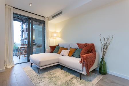 Piso de 100 m2 con 2 habitaciones dobles