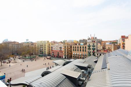 Grandioso ático de alquiler en la carrer Atlantida - playa Barceloneta