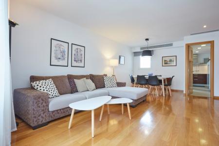 Apartamento de alquiler temporal en Sarrià-Sant Gervasi con 3 habitaciones dobles