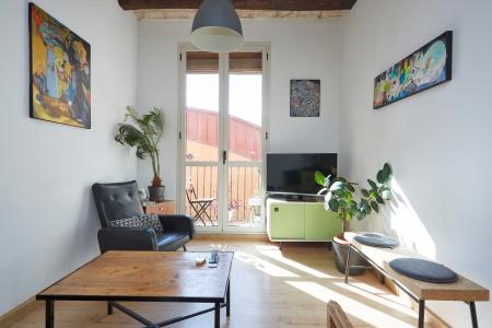 Apartamento en alquiler temporal en Ciutat Vella con 2 habitaciones y vestidor