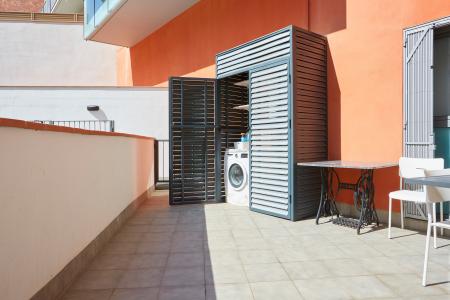 Piso equipado con acceso a terraza