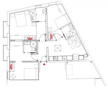 Appartamento in Affitto a Barcelona Ronda Sant Antoni - Mercat