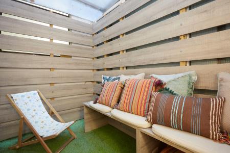 Apartamento en alquiler temporal con dos habitaciones y terraza en Eixample