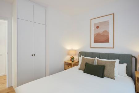 Bonito inmueble de alquiler temporal con 2 habitaciones y terraza grande