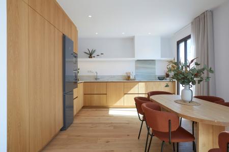 Bonito inmueble de alquiler temporal con 2 habitaciones y terraza grande