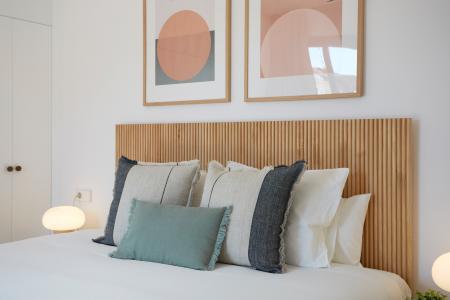 Bonito inmueble de alquiler temporal con 2 habitaciones y terraza grande