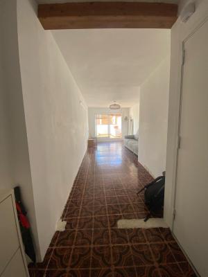 Ático con vistas al mar y a Montjuic