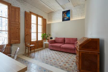 Apartamento en alquiler temporal con dos habitaciones dobles en Eixample