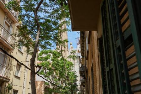 Apartamento en alquiler temporal con dos habitaciones dobles en Eixample