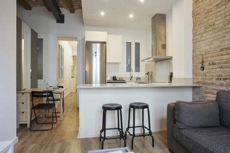Inmueble amueblado de 40 m² en Barcelona con 1 habitación
