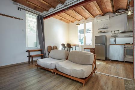 Apartamento en alquiler temporal con habitación doble en Gràcia 