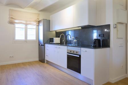 Alquiler de temporada en Ciutat Vella: Apartamento con balcón y despacho