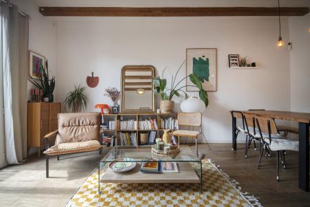 Apartamento en alquiler temporal con dos habitaciones dobles en Eixample