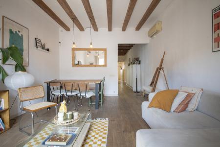 Apartamento en alquiler temporal con dos habitaciones dobles en Eixample