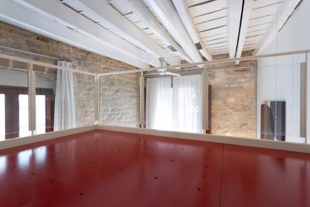 Loft en alquiler temporal con habitación doble y espectacular salón en Gòtic