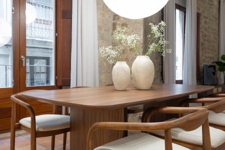 Loft en alquiler temporal con habitación doble y espectacular salón en Gòtic